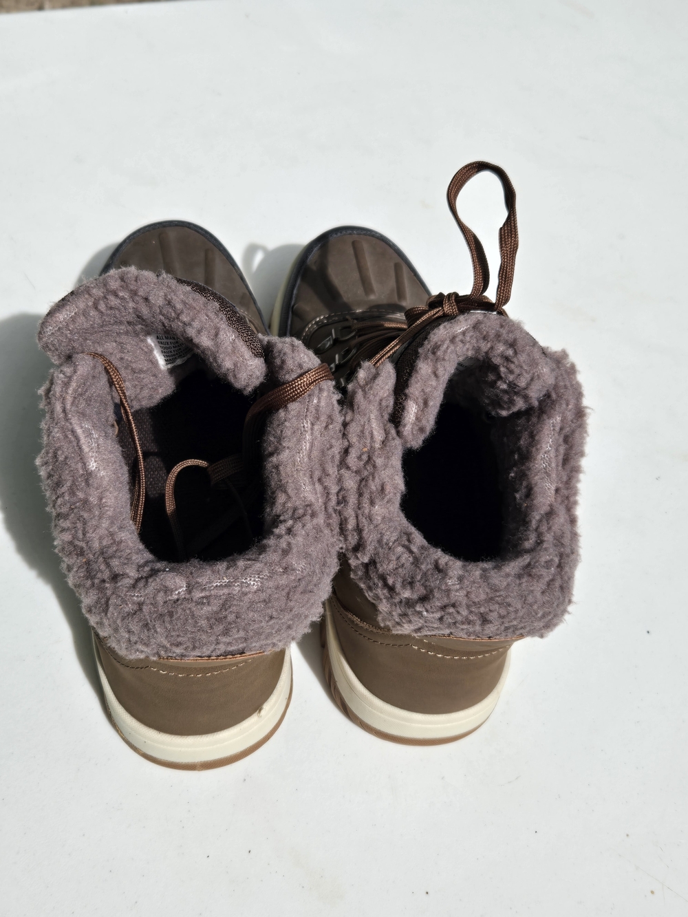 Weatherproof Brown & Black Winter Duck Boot - Picture 7 of 10